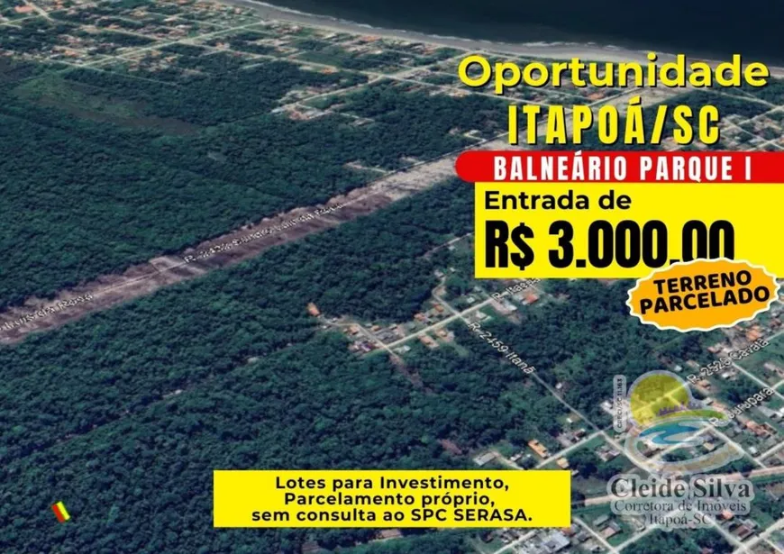 Foto 1 de Lote/Terreno à venda, 180m² em , Itapoá