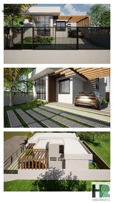 Foto 1 de Casa com 3 Quartos à venda, 104m² em Forquilhas, São José