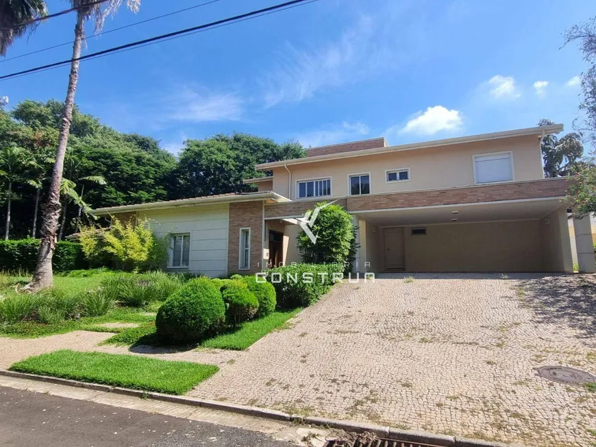 Foto 1 de Casa de Condomínio com 4 Quartos para venda ou aluguel, 437m² em Loteamento Alphaville Campinas, Campinas