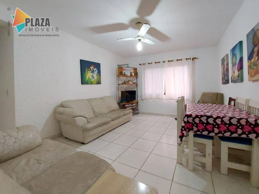 Foto 1 de Apartamento com 3 Quartos para alugar, 80m² em Solemar, Praia Grande