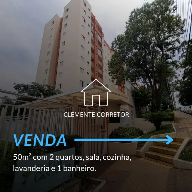 Foto 1 de Apartamento com 2 Quartos à venda, 50m² em Protendit, São Paulo