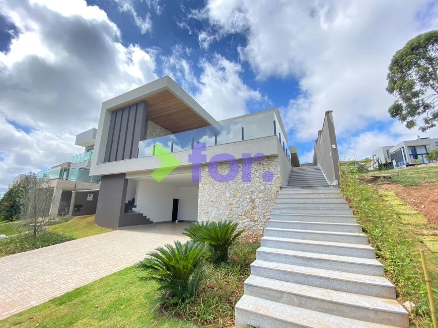 Foto 1 de Casa de Condomínio com 4 Quartos à venda, 300m² em Alphaville Lagoa Dos Ingleses, Nova Lima