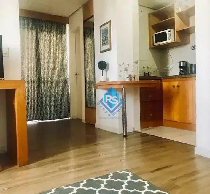 Foto 1 de Flat com 1 Quarto à venda, 46m² em Centro, Santo André