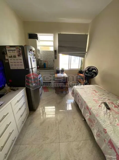 Foto 1 de Kitnet com 1 Quarto à venda, 16m² em Glória, Rio de Janeiro