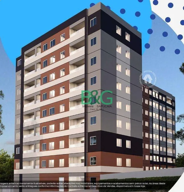 Foto 1 de Apartamento com 2 Quartos à venda, 35m² em Jardim Danfer, São Paulo