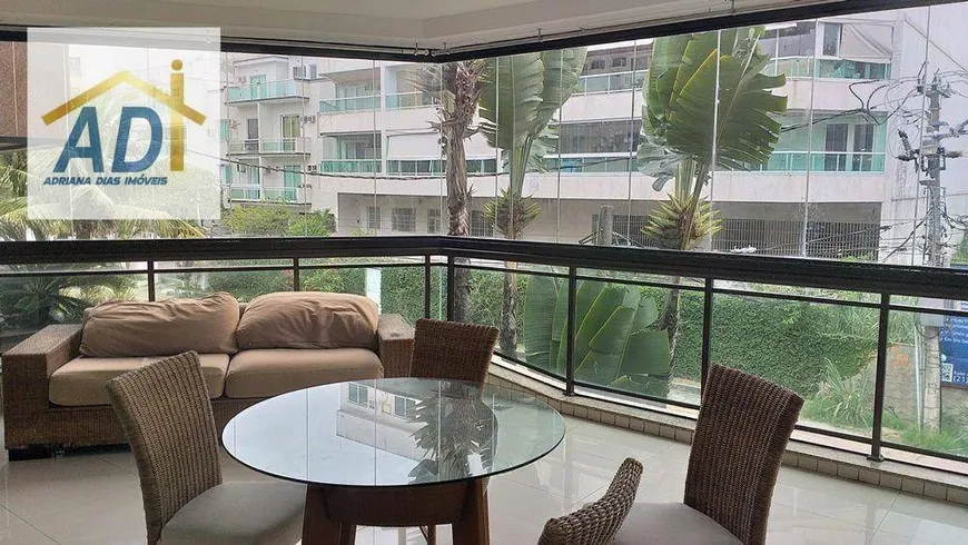 Foto 1 de Apartamento com 4 Quartos à venda, 197m² em Recreio Dos Bandeirantes, Rio de Janeiro
