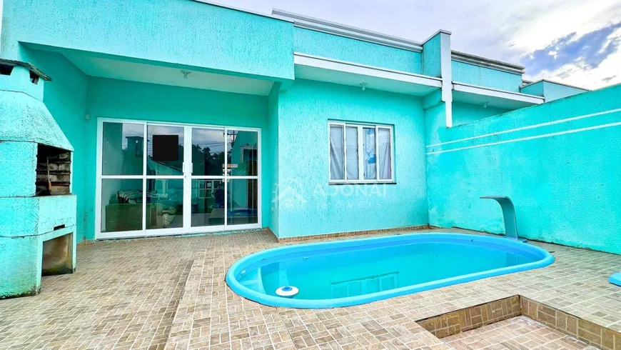 Foto 1 de Casa de Condomínio com 3 Quartos à venda, 62m² em Brejatuba, Guaratuba