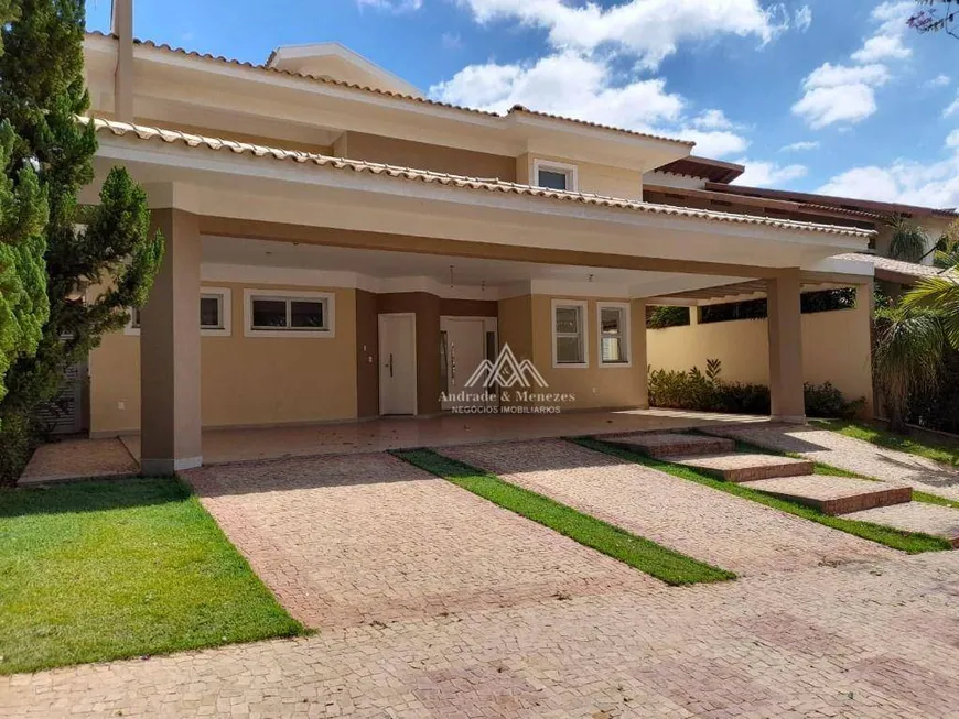 Foto 1 de Casa de Condomínio com 4 Quartos à venda, 516m² em Condominio Manacas, Ribeirão Preto