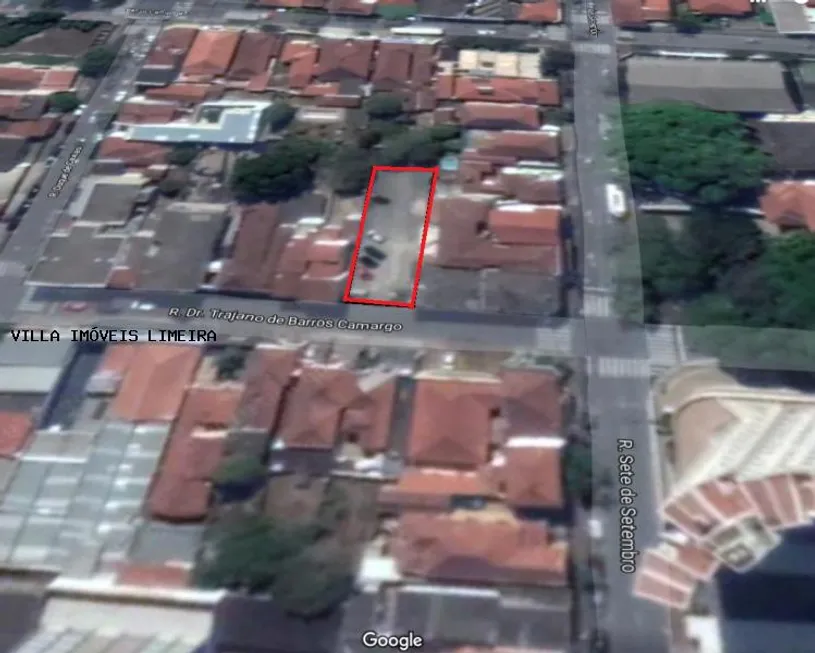 Foto 1 de Lote/Terreno à venda, 564m² em Centro, Limeira