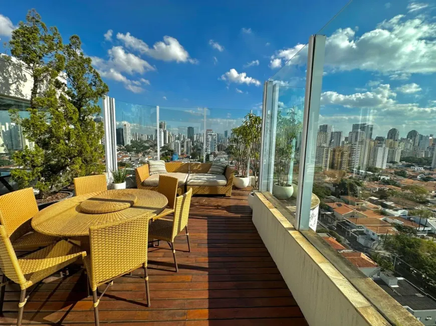 Foto 1 de Cobertura com 4 Quartos à venda, 420m² em Brooklin, São Paulo