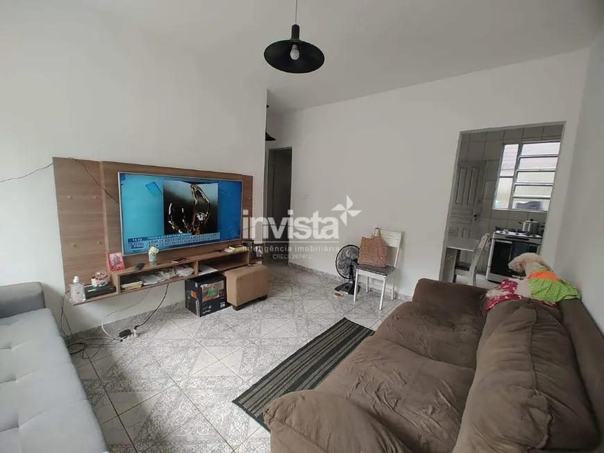 Foto 1 de Apartamento com 2 Quartos à venda, 58m² em Vila Matias, Santos