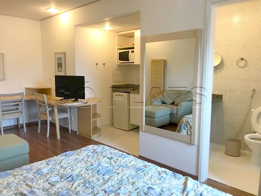 Foto 1 de Flat com 1 Quarto à venda, 27m² em Chácara Santo Antônio, São Paulo