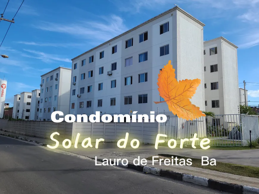 Foto 1 de Apartamento com 2 Quartos para alugar, 41m² em Caji, Lauro de Freitas