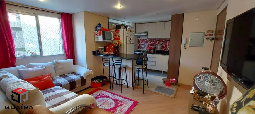 Foto 1 de Apartamento com 2 Quartos à venda, 53m² em Vila Guiomar, Santo André