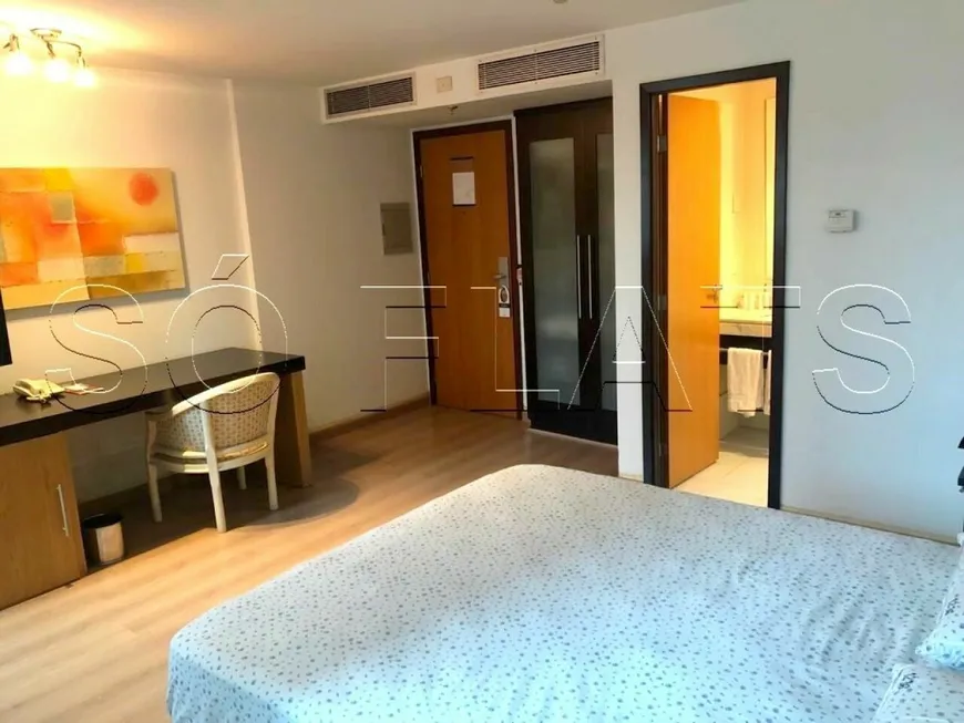 Foto 1 de Flat com 1 Quarto para alugar, 27m² em Moema, São Paulo