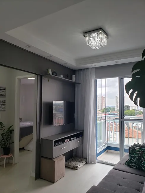 Foto 1 de Apartamento com 2 Quartos à venda, 55m² em Jardim Cristiane, Santo André