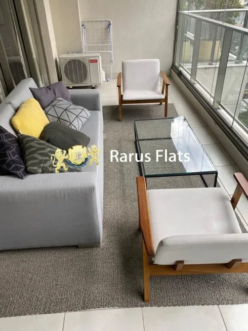 Foto 1 de Flat com 1 Quarto para alugar, 62m² em Itaim Bibi, São Paulo