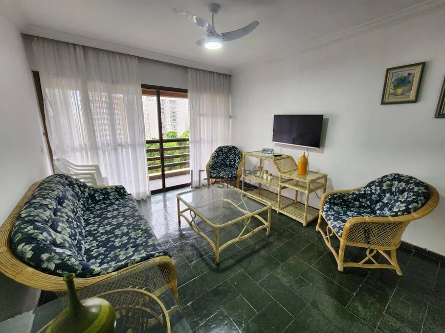Foto 1 de Apartamento com 3 Quartos para alugar, 125m² em Praia das Pitangueiras, Guarujá