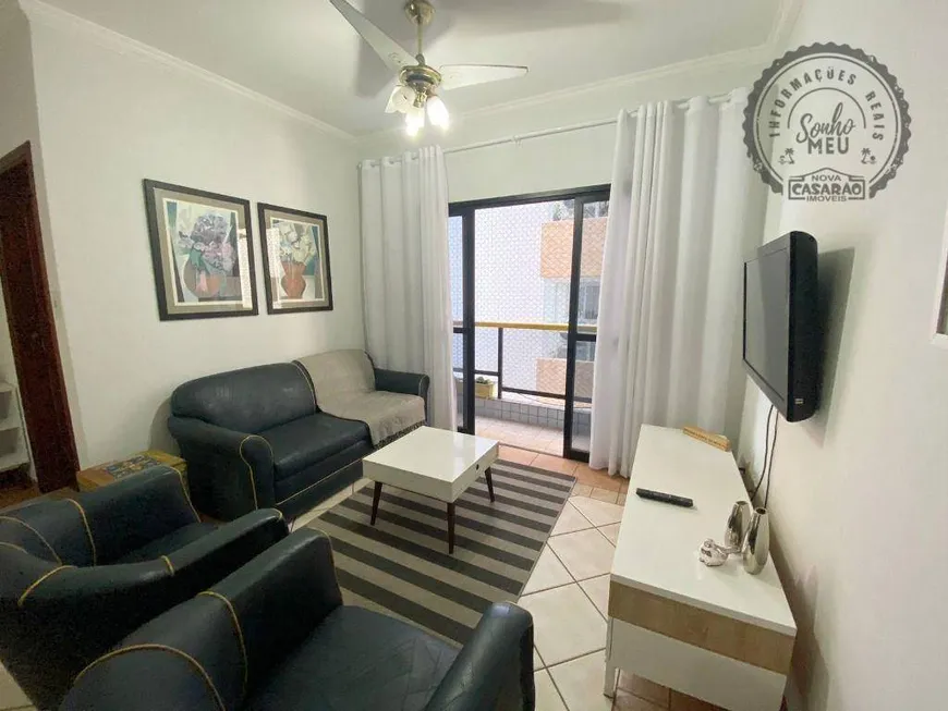 Foto 1 de Apartamento com 1 Quarto à venda, 53m² em Aviação, Praia Grande