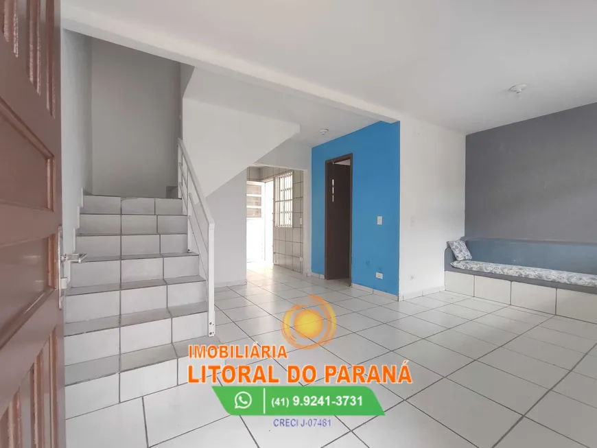 Foto 1 de Casa de Condomínio com 3 Quartos à venda, 75m² em Praia de Leste, Pontal do Paraná