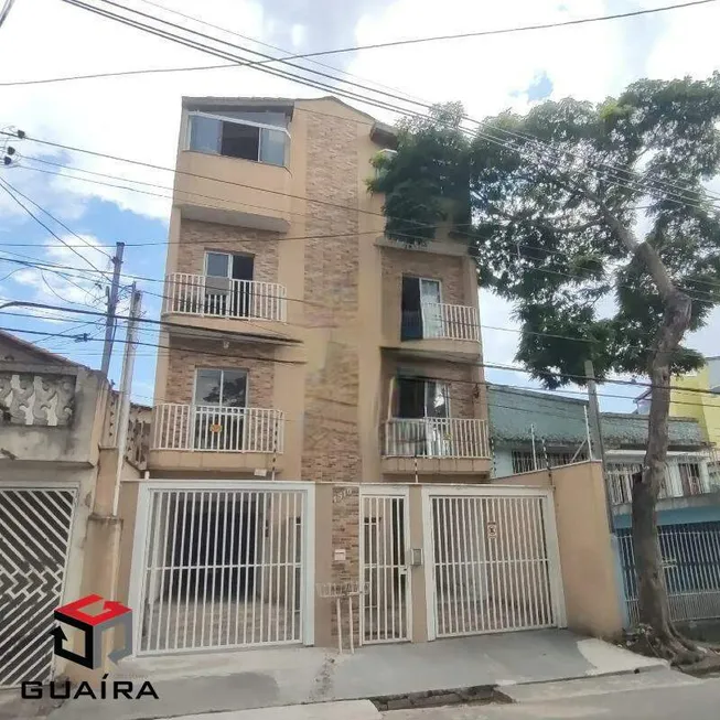 Foto 1 de Cobertura com 2 Quartos à venda, 80m² em Vila Homero Thon, Santo André