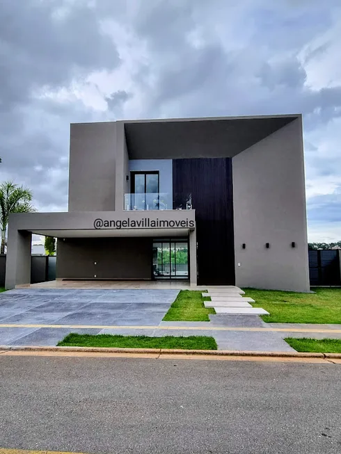 Foto 1 de Casa de Condomínio com 5 Quartos à venda, 470m² em Residencial Alphaville Flamboyant, Goiânia