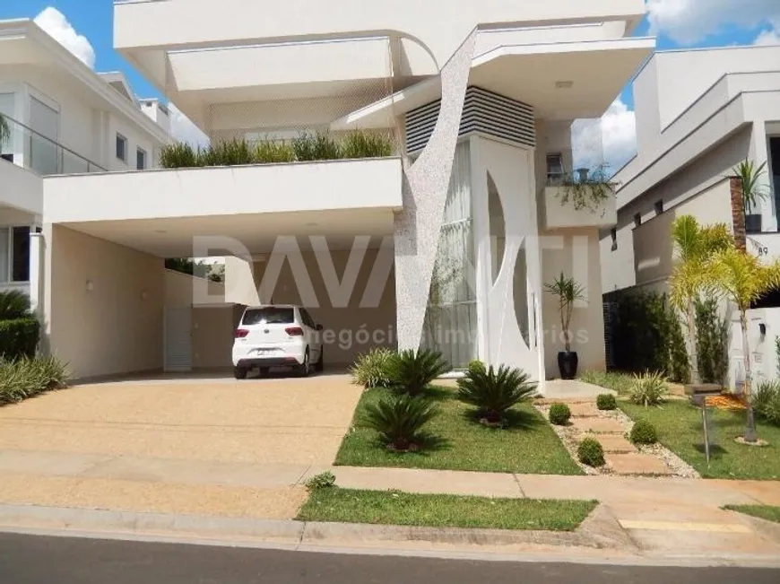 Foto 1 de Casa de Condomínio com 4 Quartos à venda, 360m² em Residencial Parque dos Alecrins, Campinas