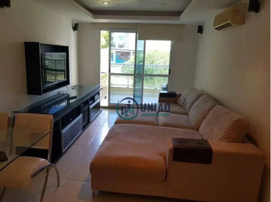 Foto 1 de Flat com 2 Quartos à venda, 84m² em Camboinhas, Niterói