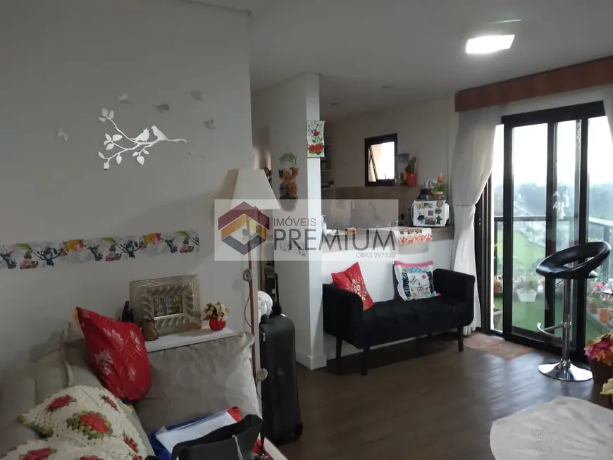 Foto 1 de Flat com 1 Quarto à venda, 46m² em Jardim São Dimas, São José dos Campos