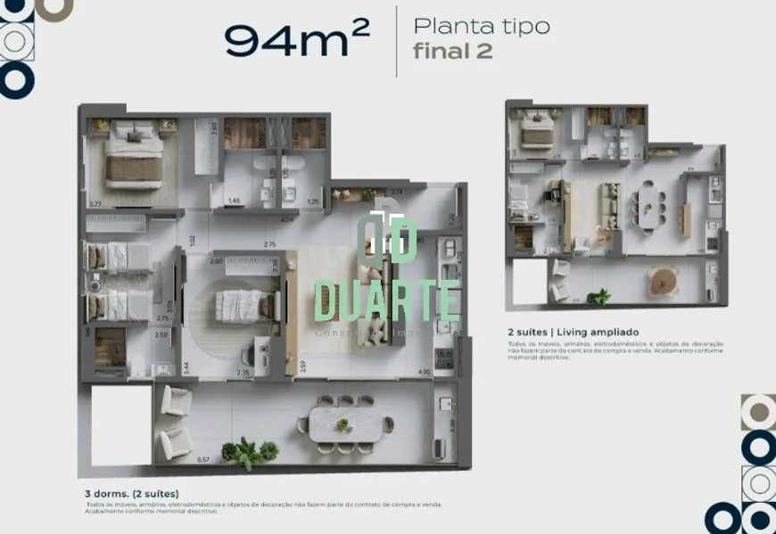 Foto 1 de Apartamento com 3 Quartos à venda, 94m² em Ponta da Praia, Santos