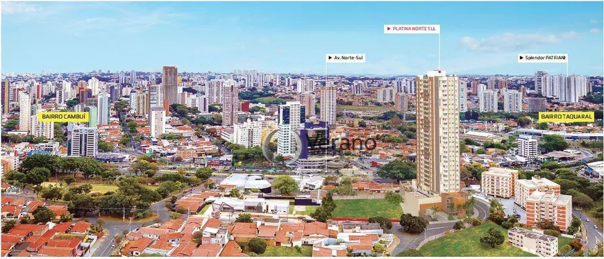 Foto 1 de Apartamento com 1 Quarto à venda, 47m² em Chácara da Barra, Campinas