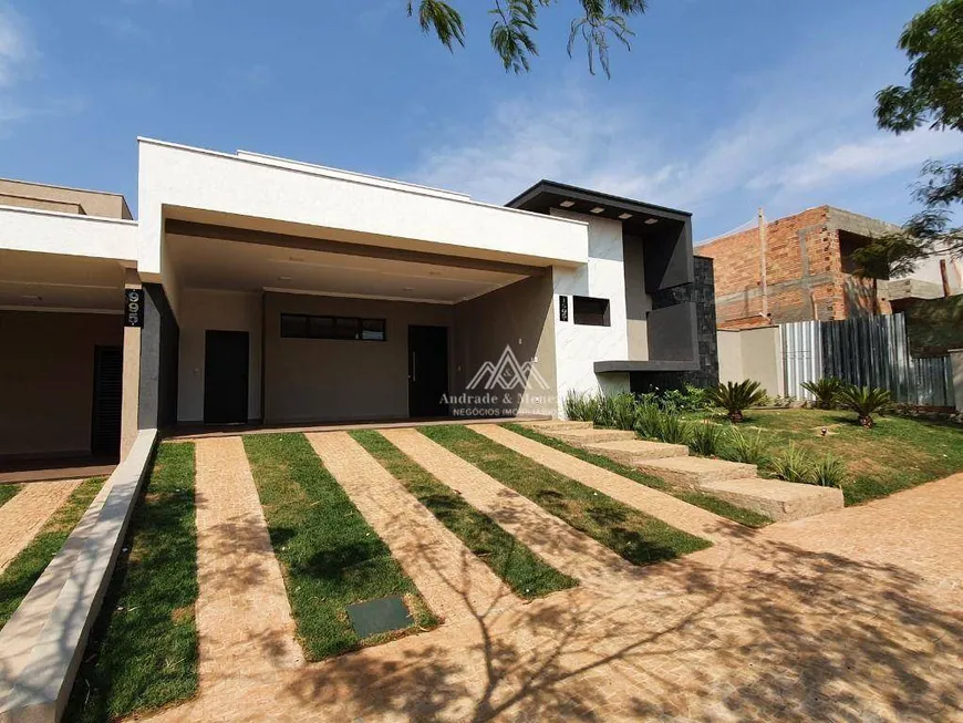 Foto 1 de Casa de Condomínio com 4 Quartos à venda, 201m² em Bonfim Paulista, Ribeirão Preto