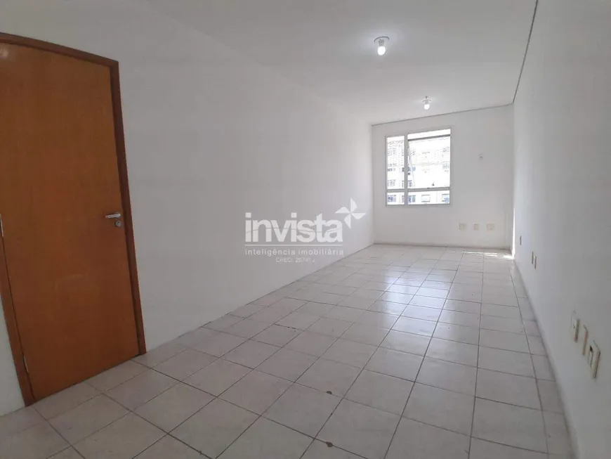 Foto 1 de Sala Comercial com 1 Quarto para alugar, 42m² em Vila Matias, Santos