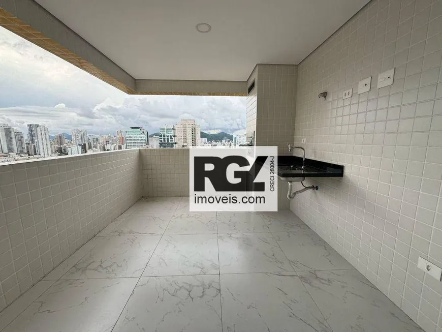 Foto 1 de Apartamento com 3 Quartos à venda, 81m² em Boqueirão, Santos