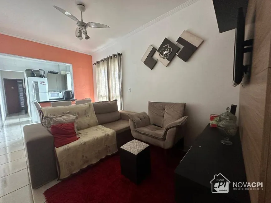 Foto 1 de Apartamento com 1 Quarto à venda, 52m² em Vila Guilhermina, Praia Grande