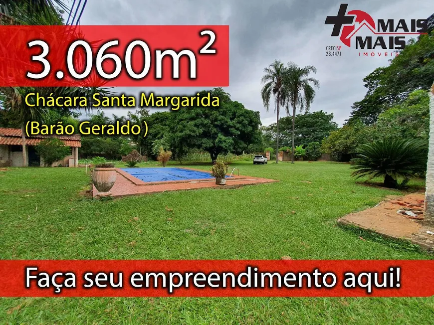 Foto 1 de Lote/Terreno à venda, 3000m² em Chácara Santa Margarida, Campinas