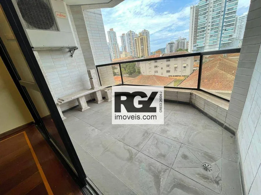 Foto 1 de Apartamento com 4 Quartos para venda ou aluguel, 208m² em Ponta da Praia, Santos