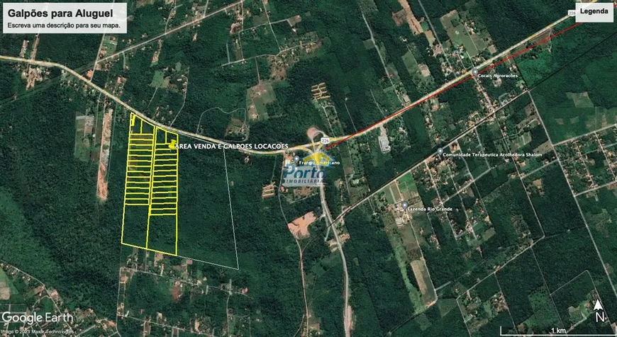 Foto 1 de Lote/Terreno para alugar, 11130m² em Novo Uruguai, Teresina