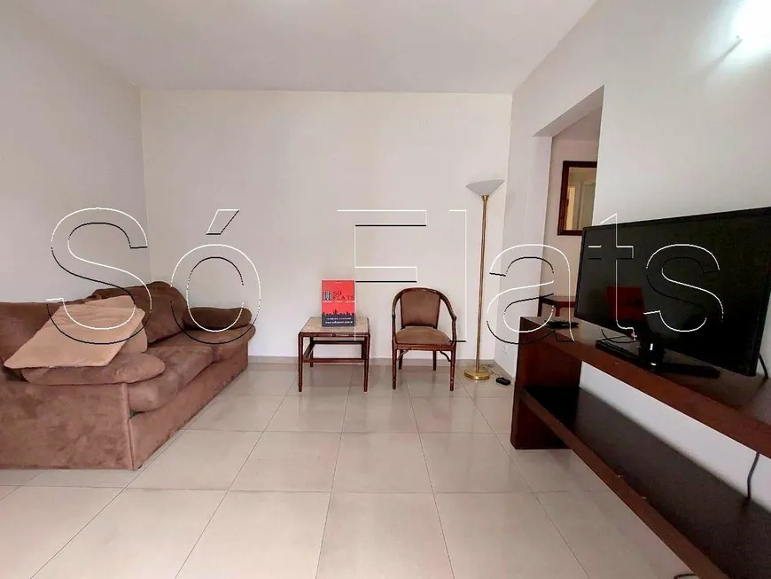 Foto 1 de Flat com 1 Quarto para alugar, 42m² em Jardim Paulista, São Paulo