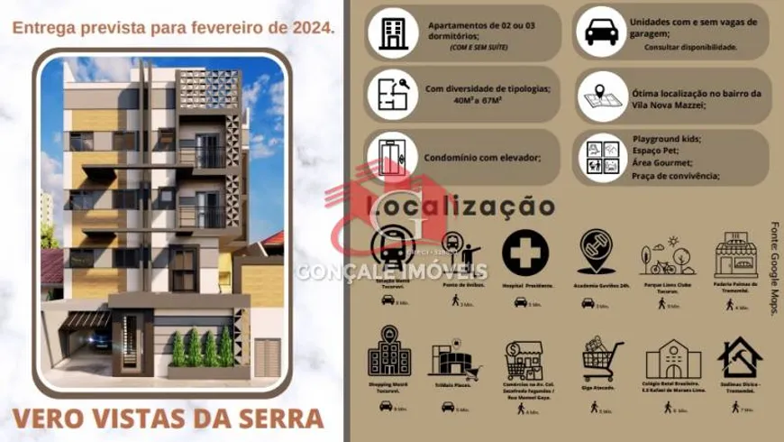 Foto 1 de Casa de Condomínio com 2 Quartos à venda, 54m² em Vila Nova Mazzei, São Paulo