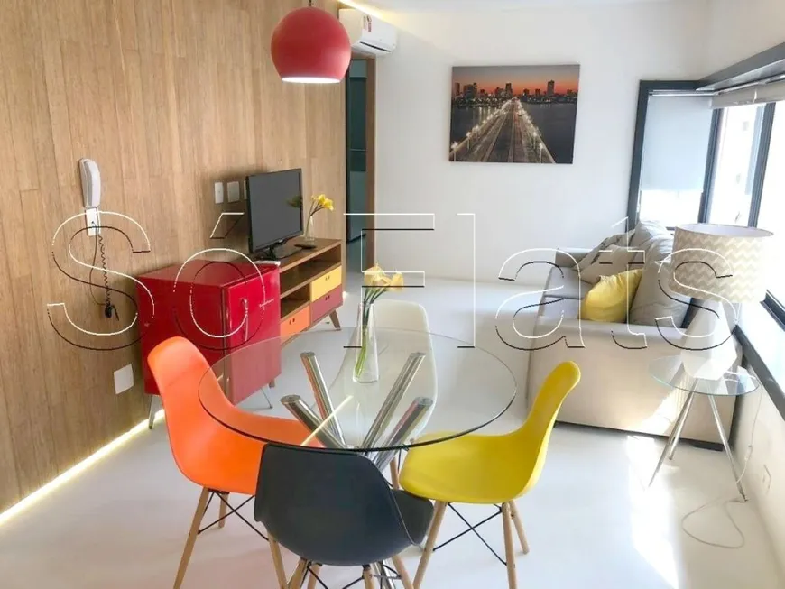 Foto 1 de Apartamento com 1 Quarto para alugar, 50m² em Jardins, São Paulo