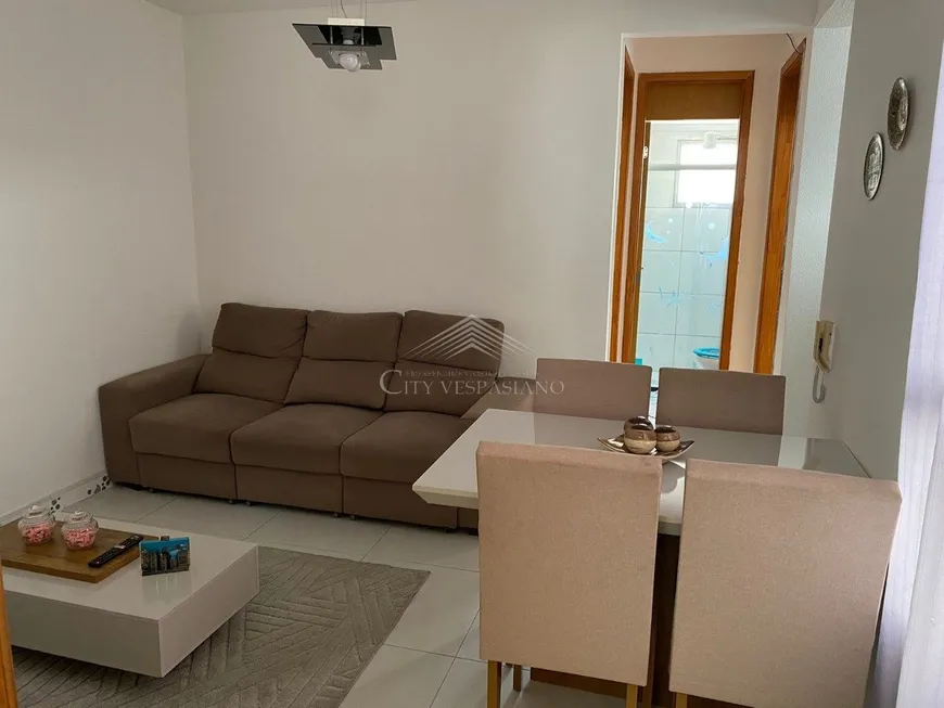 Foto 1 de Apartamento com 2 Quartos à venda, 42m² em Bernardo de Souza, Vespasiano