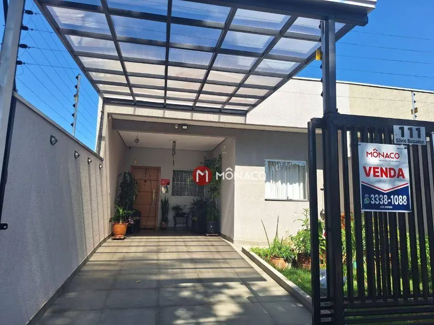 Foto 1 de Casa com 3 Quartos à venda, 90m² em Jardim Tókio, Londrina