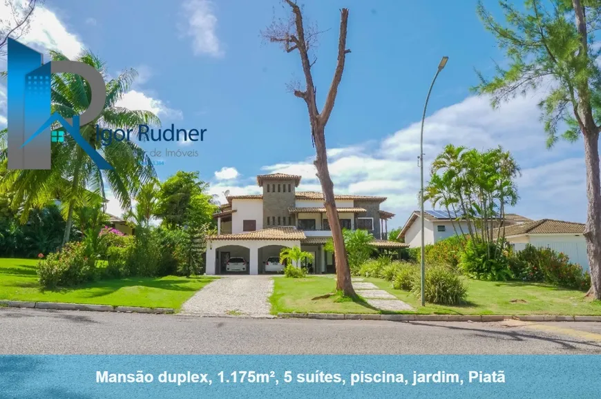 Foto 1 de Casa de Condomínio com 5 Quartos à venda, 1175m² em Jaguaribe, Salvador