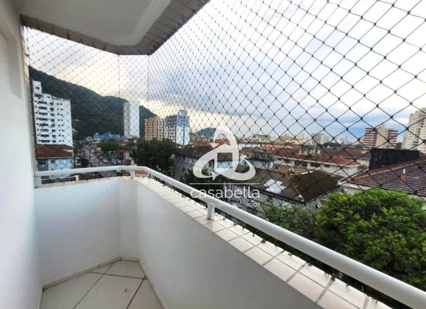 Foto 1 de Apartamento com 2 Quartos à venda, 89m² em Marapé, Santos