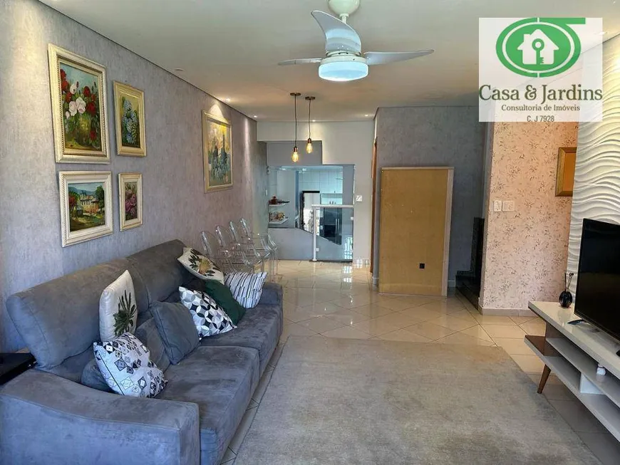 Foto 1 de Casa com 3 Quartos para venda ou aluguel, 200m² em Marapé, Santos