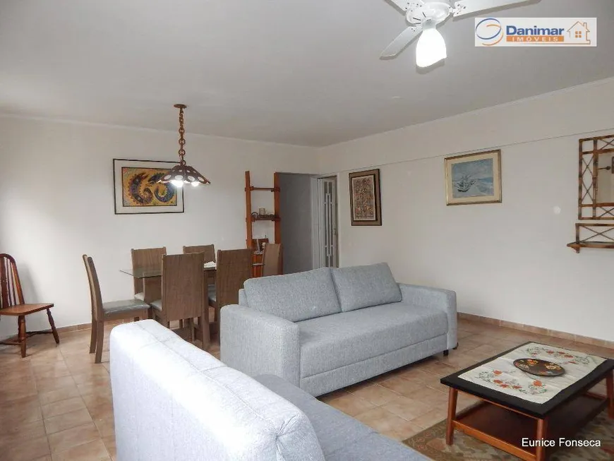 Foto 1 de Apartamento com 3 Quartos para alugar, 90m² em Praia das Pitangueiras, Guarujá