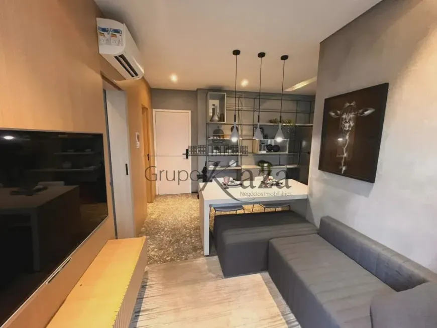 Foto 1 de Apartamento com 1 Quarto à venda, 45m² em Parque Residencial Aquarius, São José dos Campos