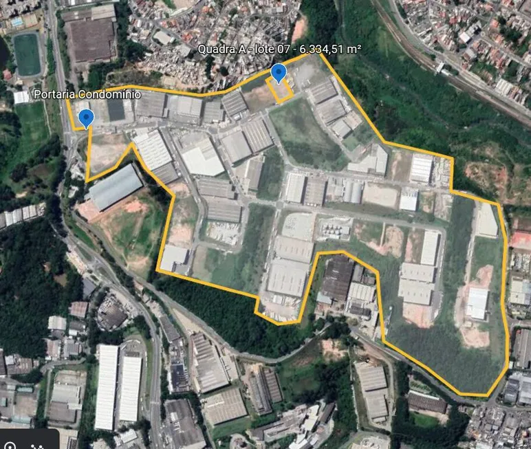 Foto 1 de Lote/Terreno para venda ou aluguel, 6334m² em Jardim Alvorada, Jandira