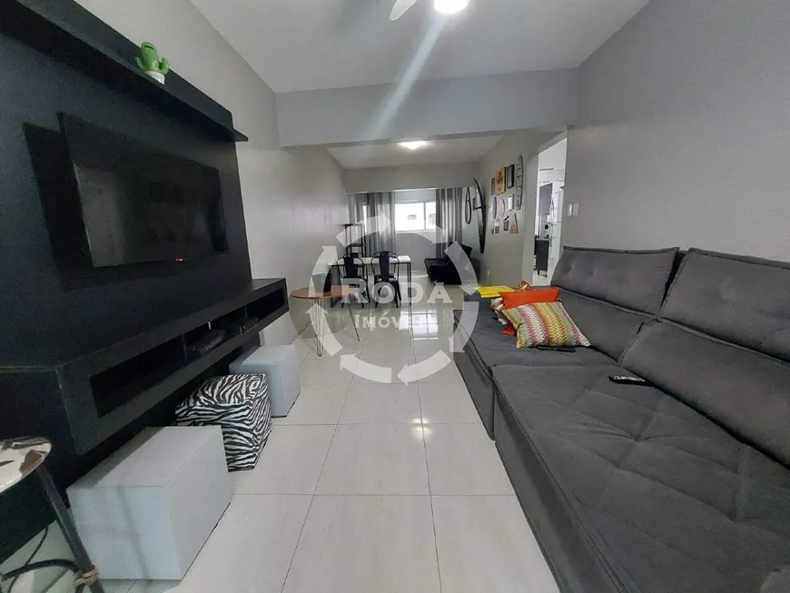 Foto 1 de Apartamento com 1 Quarto à venda, 77m² em Boqueirão, Santos